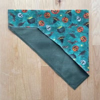 Kms Halloween Green Bandana