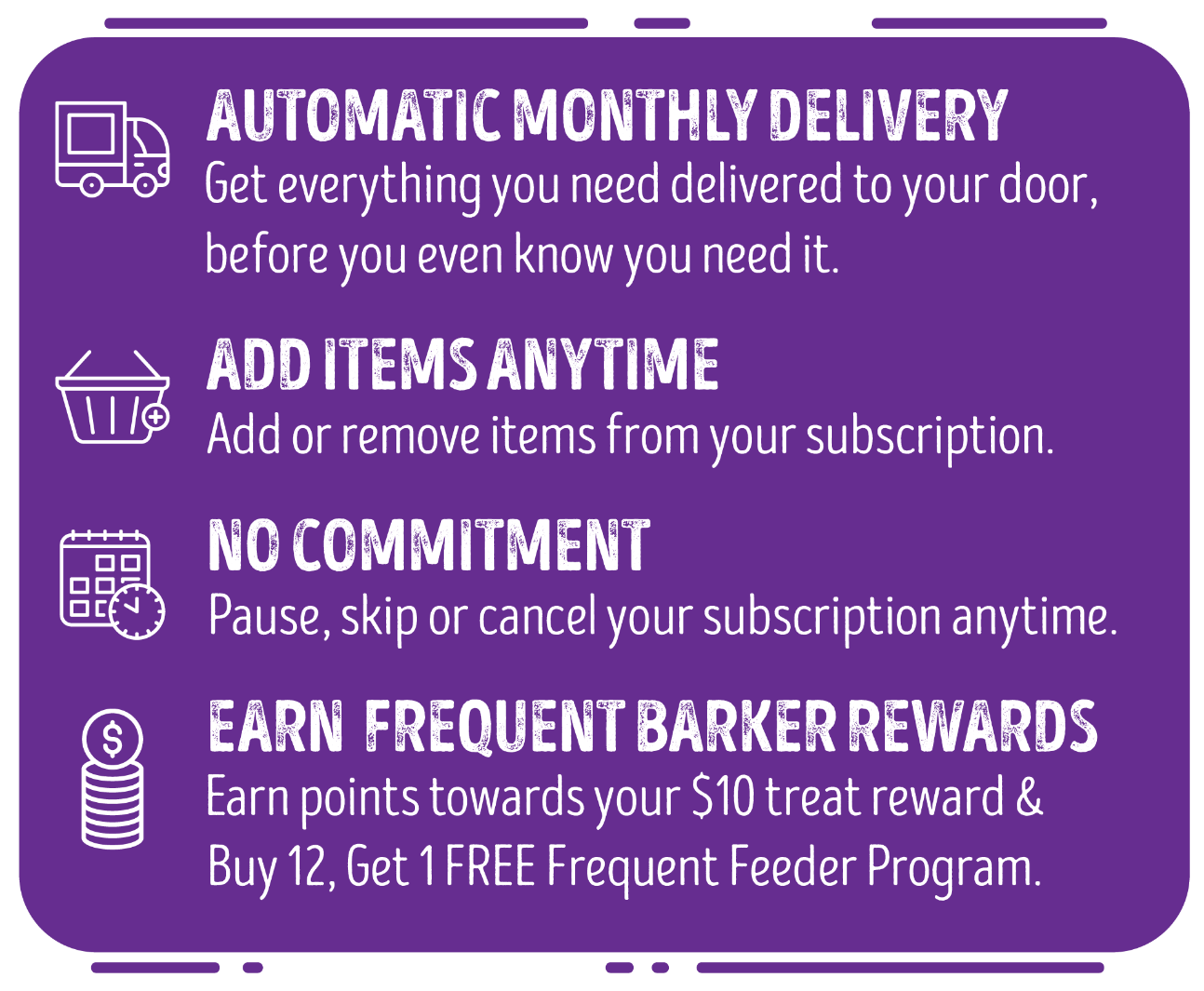 automatic monthly delivery