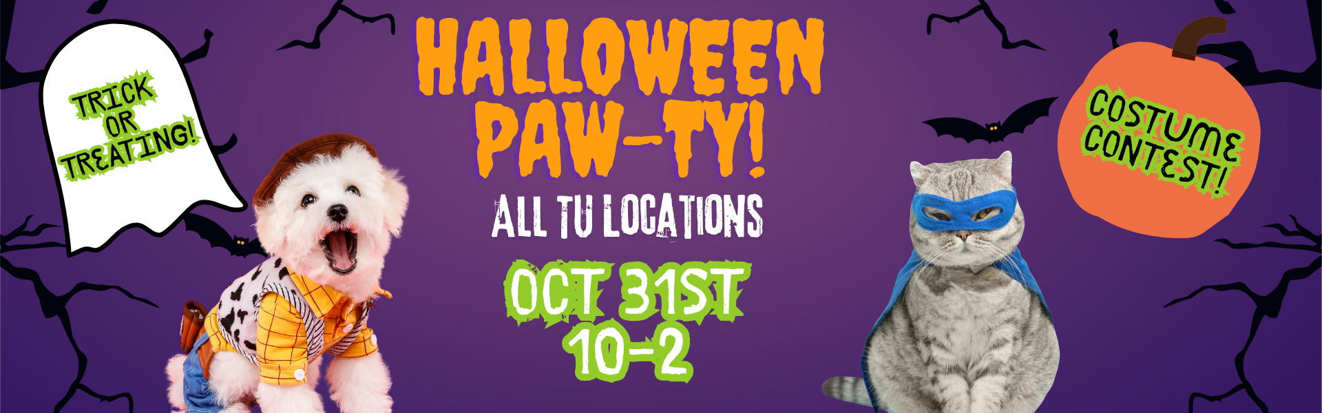 halloween pawty
