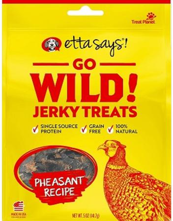 Etta Says Go Wild! Pheasant treats