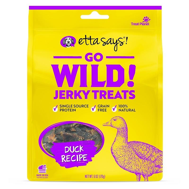  Etta Says Eat Go Wild! Duck Jerky Treats