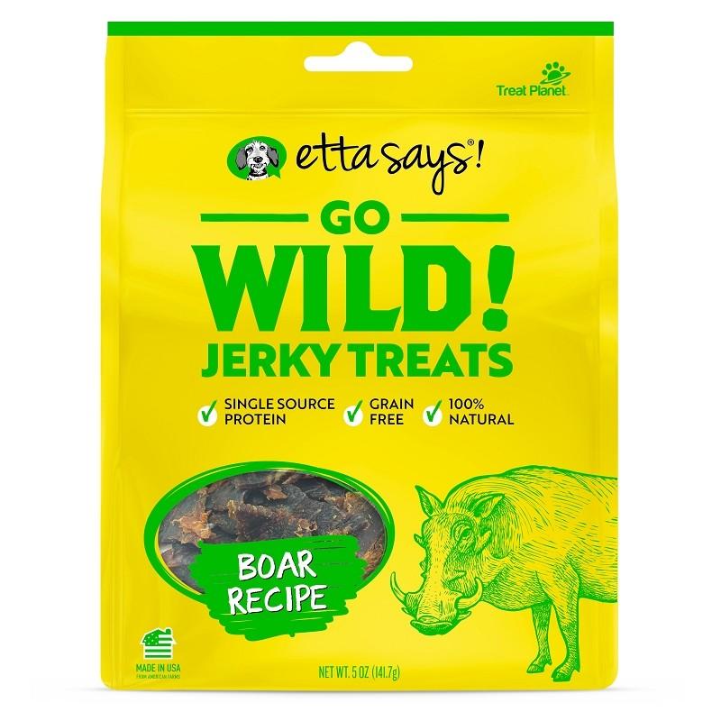  Etta Says Eat Go Wild! Boar Jerky Treats