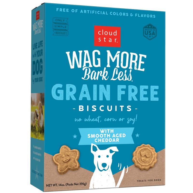  Wag More, Bark Less Grain- Free Smooth Aged Cheddar Biscuits