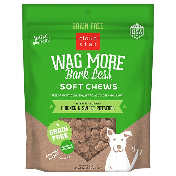  Wag More, Bark Less Grain- Free Chicken & Sweet Potato Soft Chews