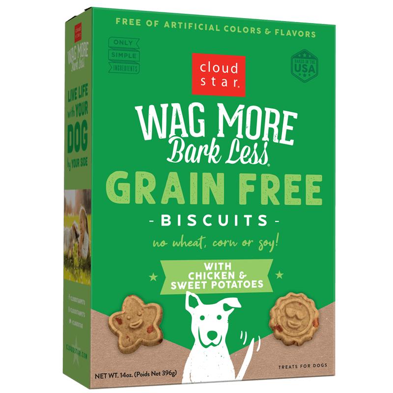  Wag More, Bark Less Grain- Free Chicken & Sweet Potato Biscuits
