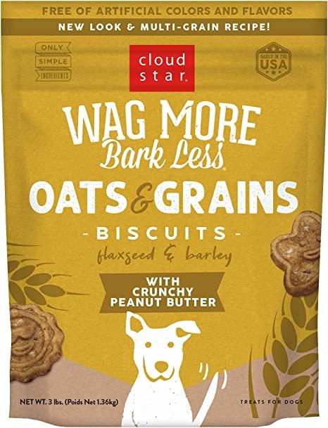  Wag More, Bark Less Crunchy Peanut Butter Biscuits