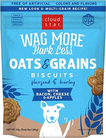 Wag More, Bark Less Bacon, Cheese & Apple Biscuits