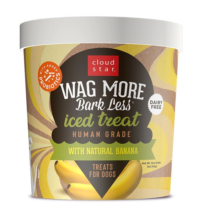  Wag More Bark Less Iced Treat With Natural Banana