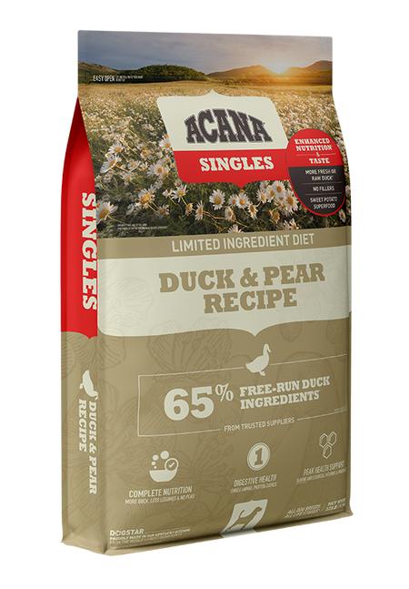  Acana Singles Duck & Pear Recipe Dry Dog Food