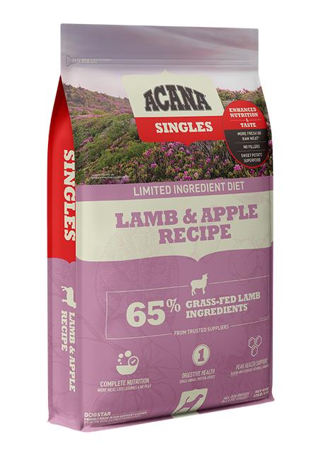  Acana Singles Lamb & Apple Recipe Dry Dog Food