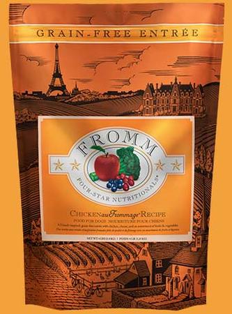 Fromm Four-Star Grain-Free Chicken au Frommage Dry Dog Food