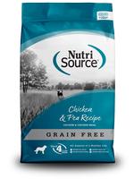 Nutrisource Grain-Free Chicken & Pea Dry Dog Food (Item #073893290001)