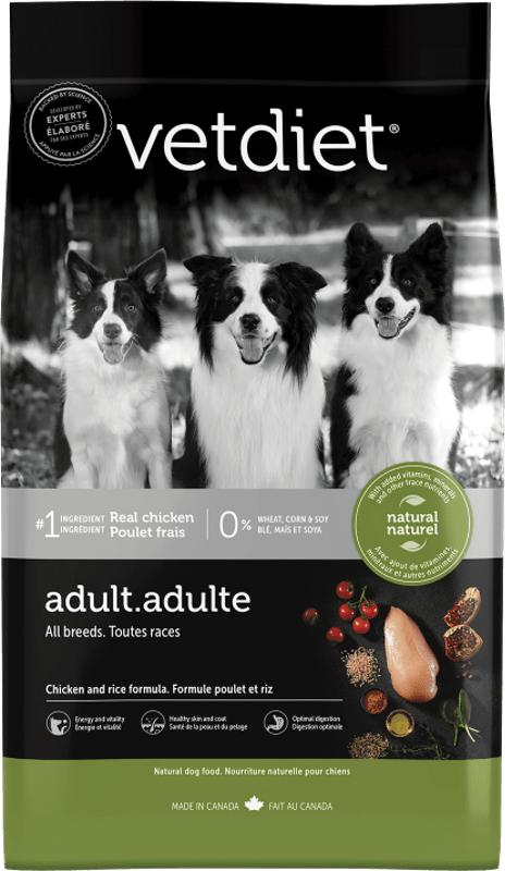  Vetdiet ® Adult All Breeds Chicken And Rice Dry Dog Food