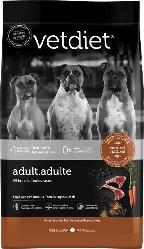  Vetdiet ® Adult All Breeds Lamb And Rice Dry Dog Food