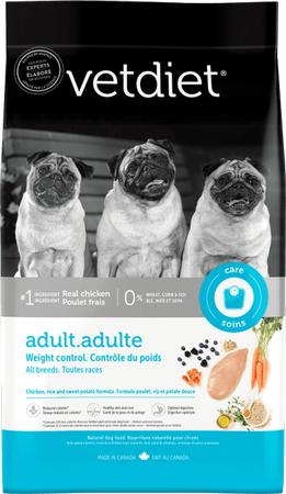 Vetdiet® Adult Weight Control All Breeds Chicken, Rice and Sweet Potato Dry Dog Food