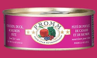  Fromm Four Star Chicken, Duck & Salmon Pate For Cats