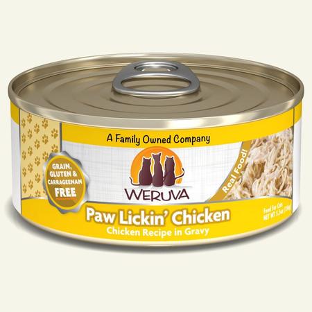Weruva Paw Lickin' Chicken Recipe in Gravy for Cats