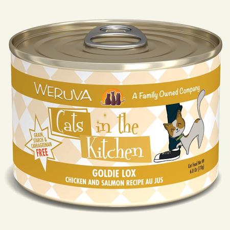 Cats in the Kitchen Goldie Lox Chicken & Salmon Recipe Au Jus for Cats