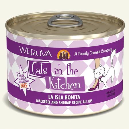 Cats in the Kitchen La Isla Bonita Mackerel and Shrimp Recipe Au Jus for Cats