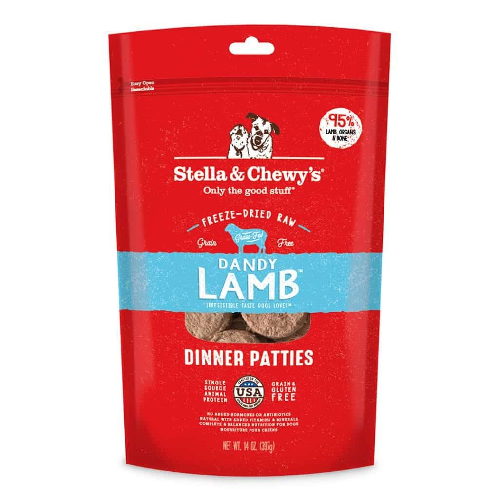  Stella & Chewy's Lamb Freeze- Dried Dinner Patties