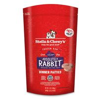 Stella & Chewy's Absolutely Rabbit Frozen Raw Dinner Patties (Item #186011000830)