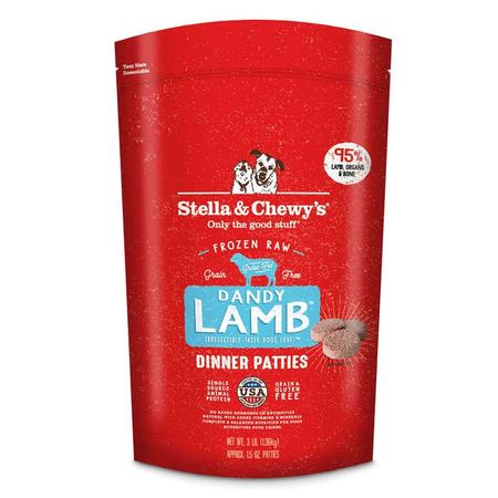 Stella & Chewy's Lamb Frozen Raw Dinner Patties