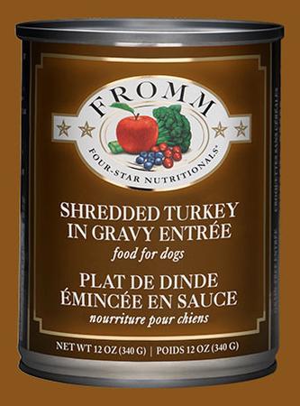 Fromm Four-Star Shredded Turkey & Gravy