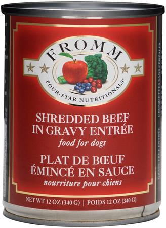 Fromm Four-Star Shredded Beef & Gravy