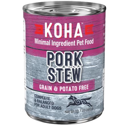 Koha Minimal Ingredient Pork Stew for Dogs