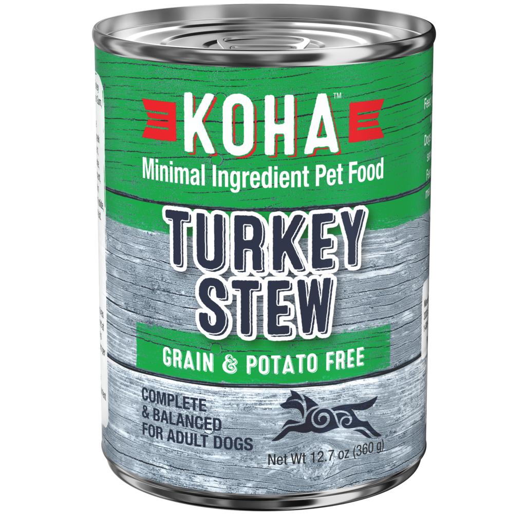  Koha Minimal Ingredient Turkey Stew For Dogs