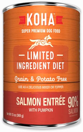 Koha Limited Ingredient Diet Salmon Entree for Dogs