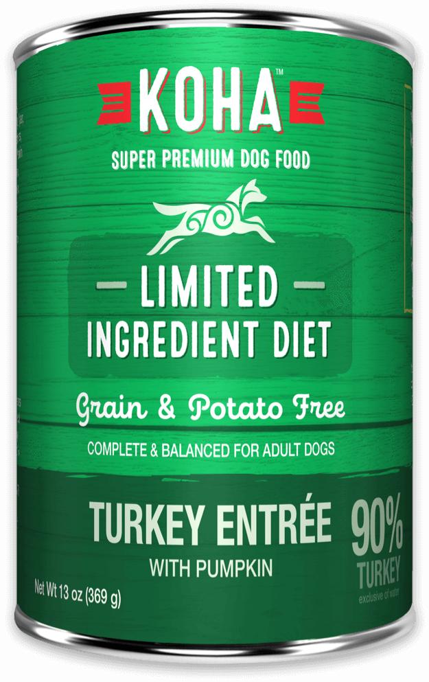  Koha Limited Ingredient Diet Turkey Entree For Dogs