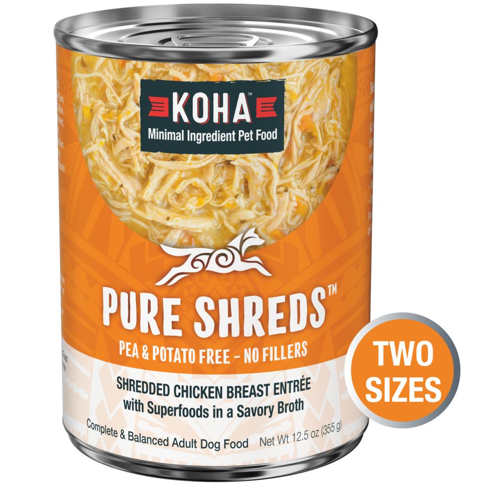  Koha Pure Shreds Chicken Breast Entree For Dogs