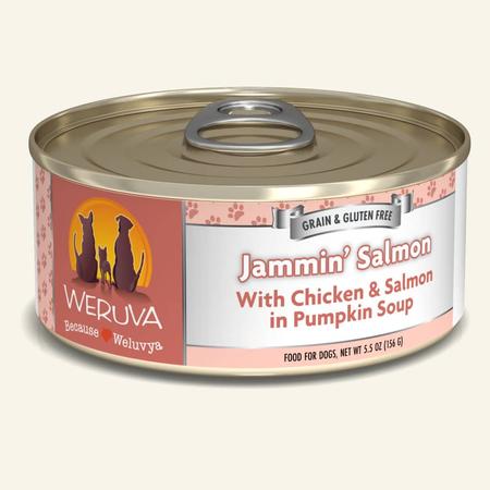 Weruva Jammin Salmon Canned Dog Food