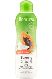 Tropiclean Papaya & Coconut 2- In- 1 Luxury Shampoo & Conditioner