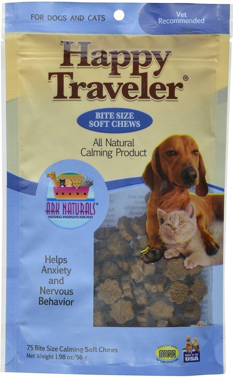 happy traveler calming treats