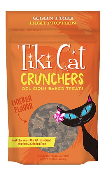  Tiki Cat Crunchers Chicken Baked Treats