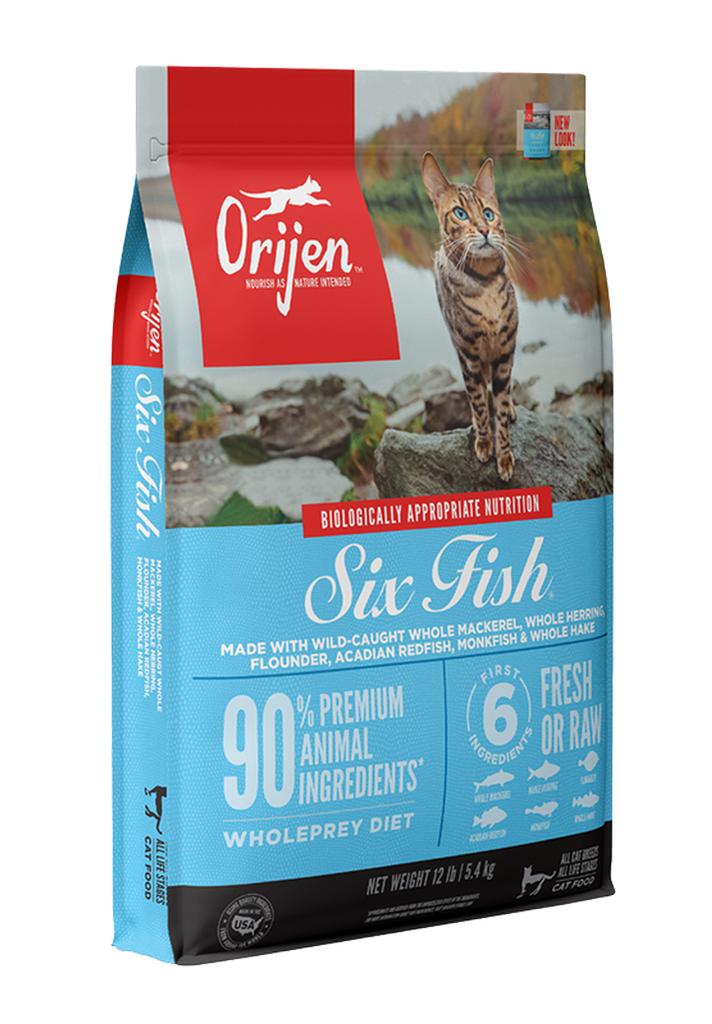  Orijen Six Fish Dry Food For Cats