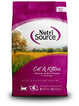 NutriSource Cat & Kitten Chicken & Rice Recipe