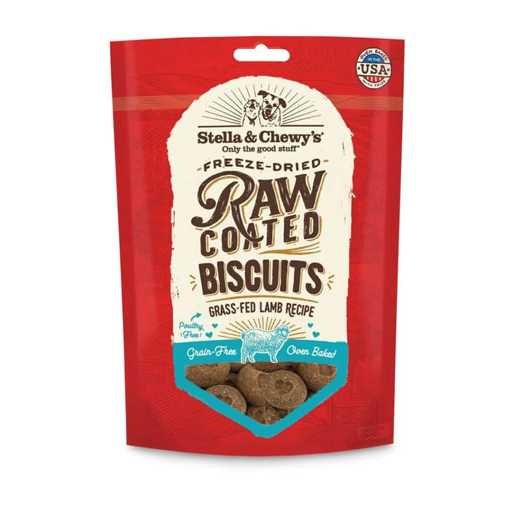  Stella & Chewy's Grass- Fed Lamb Raw Coated Biscuits