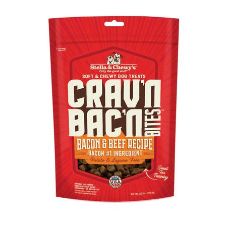 Stella & Chewy's Crav'n Bac'n Bites Bacon & Beef Dog Treats