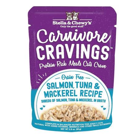 Stella & Chewy's Carnivore Cravings Salmon, Tuna & Mackerel Recipe