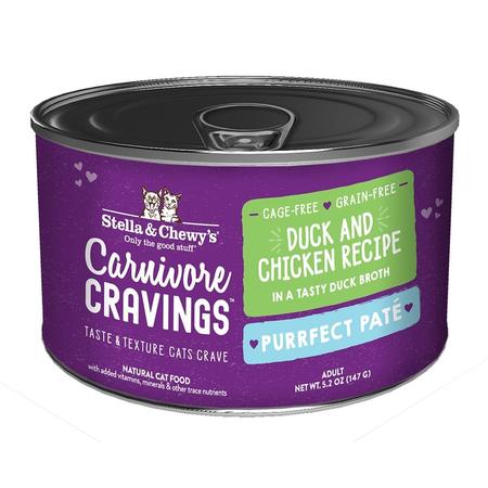 Stella & Chewy's Carnivore Cravings Purrfect Pate Duck & Chicken Recipe