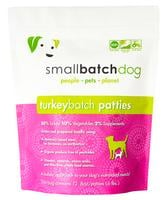 Smallbatch Turkey Patties Frozen Raw Dog Food (Item #019962377136)