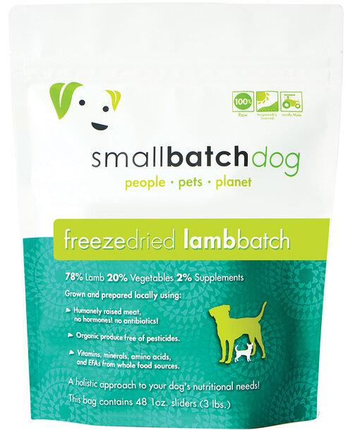  Smallbatch Lamb Sliders Freeze- Dried Dog Food