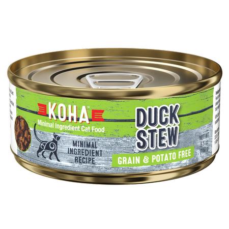 Koha Minimal Ingredient Duck Stew for Cats