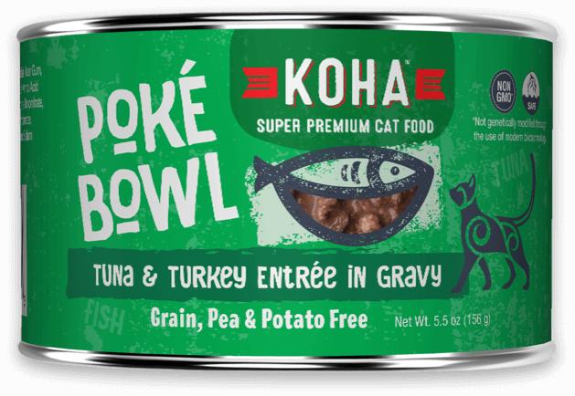  Koha Poke Bowl Tuna & Turkey Entree In Gravy For Cats