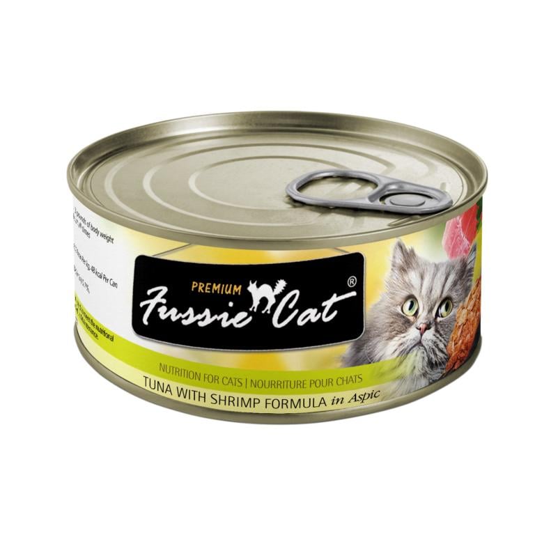  Fussie Cat Tuna With Shrimp Formula