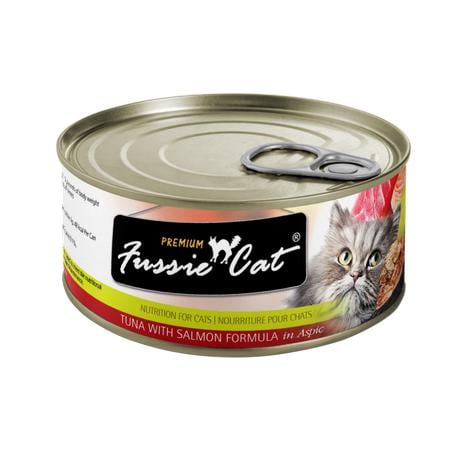 Fussie Cat Tuna with Salmon Formula
