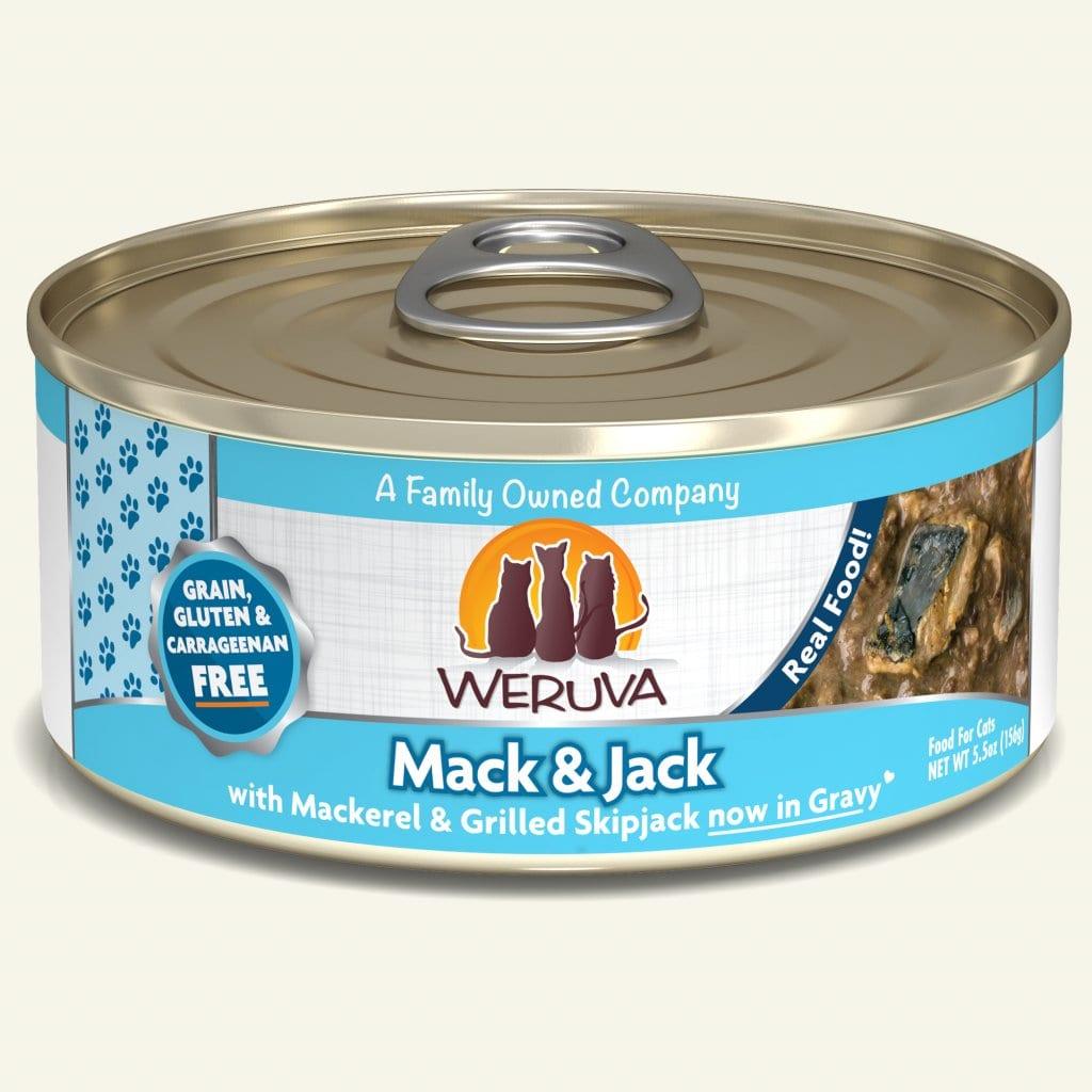  Weruva Mack And Jack With Mackerel And Grilled Skipjack In Gravy For Cats